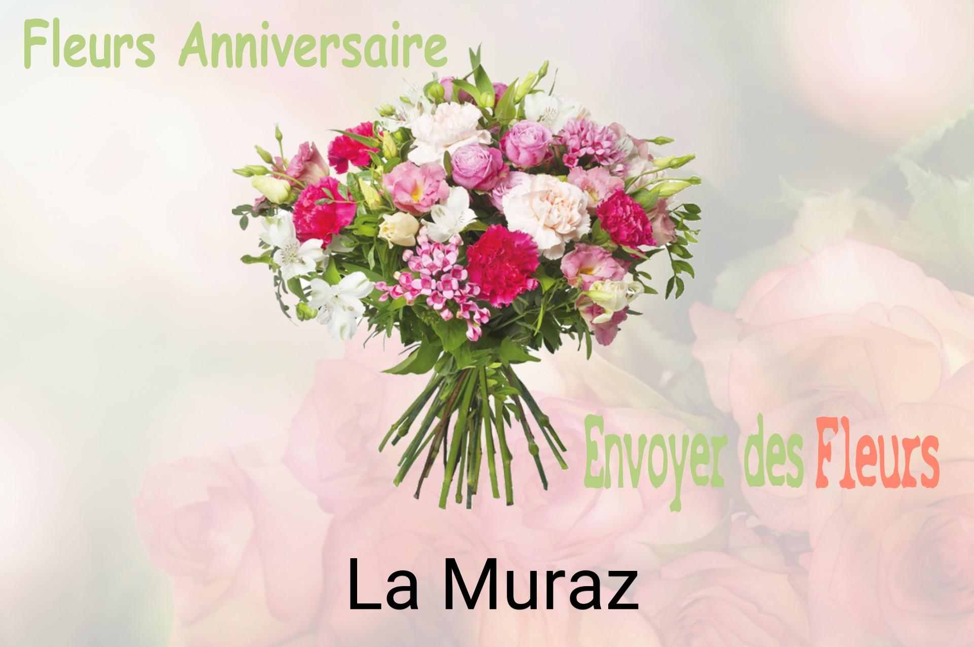 Bouquet de fleurs d’anniversaire livré à La Muraz